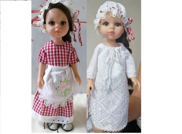 Clothing Set for Paola Reina Embroidery