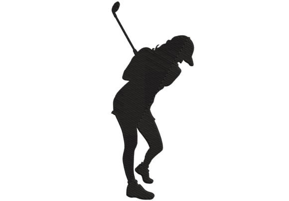 Embroidery Digitizing for Golf GirlEleva