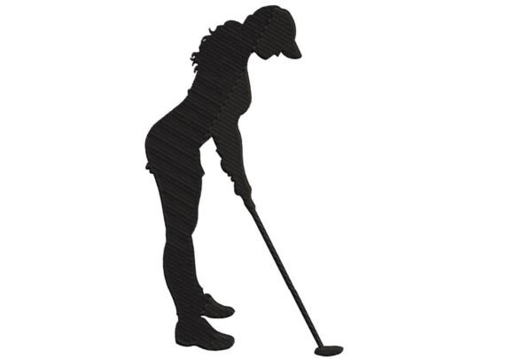 Embroidery Digitizing for Golf Woman