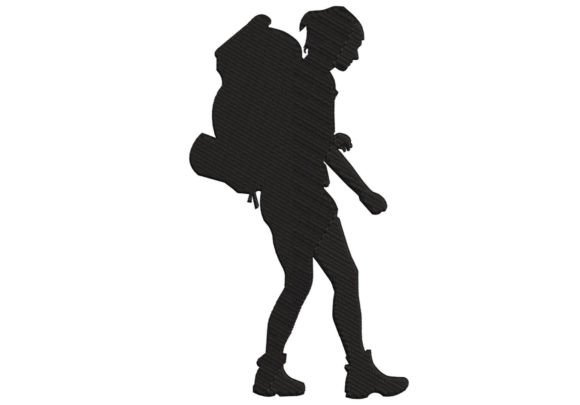 Embroidery Digitizing for Women Hikers