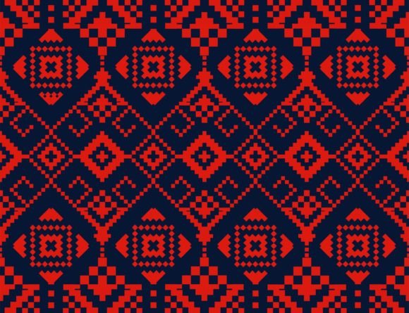 Ukrainian Colorful Embroidery
