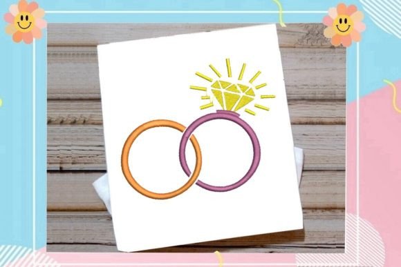Wedding Ring Embroidery